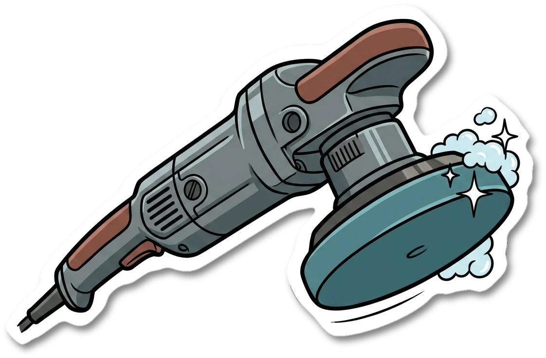 mot servicing sticker illustration