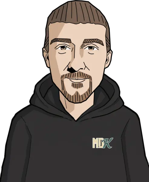 Steve, MDK team cartoon