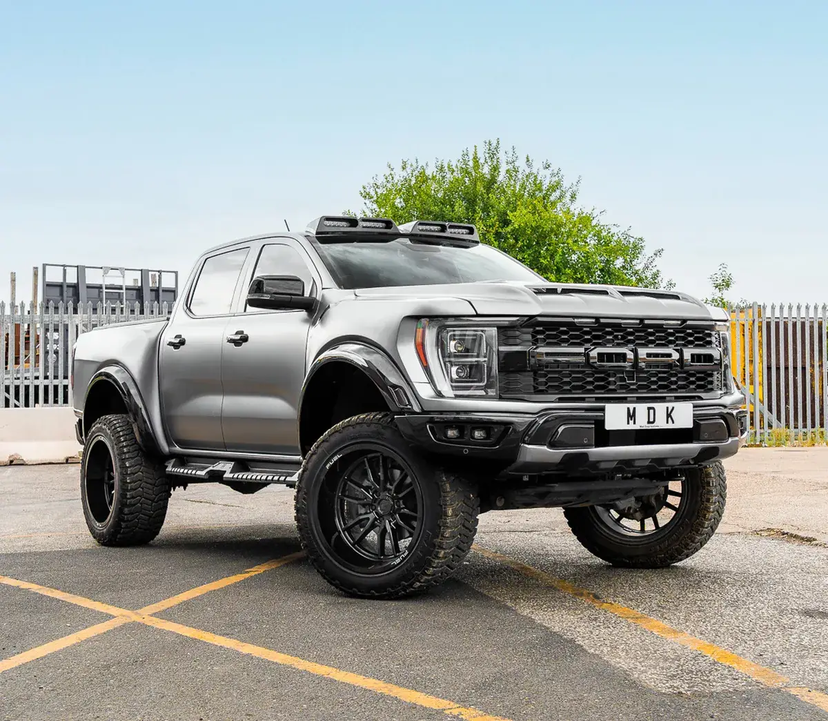 Ford Ranger converted to F-150 spec by Mad Dogg Kustoms
