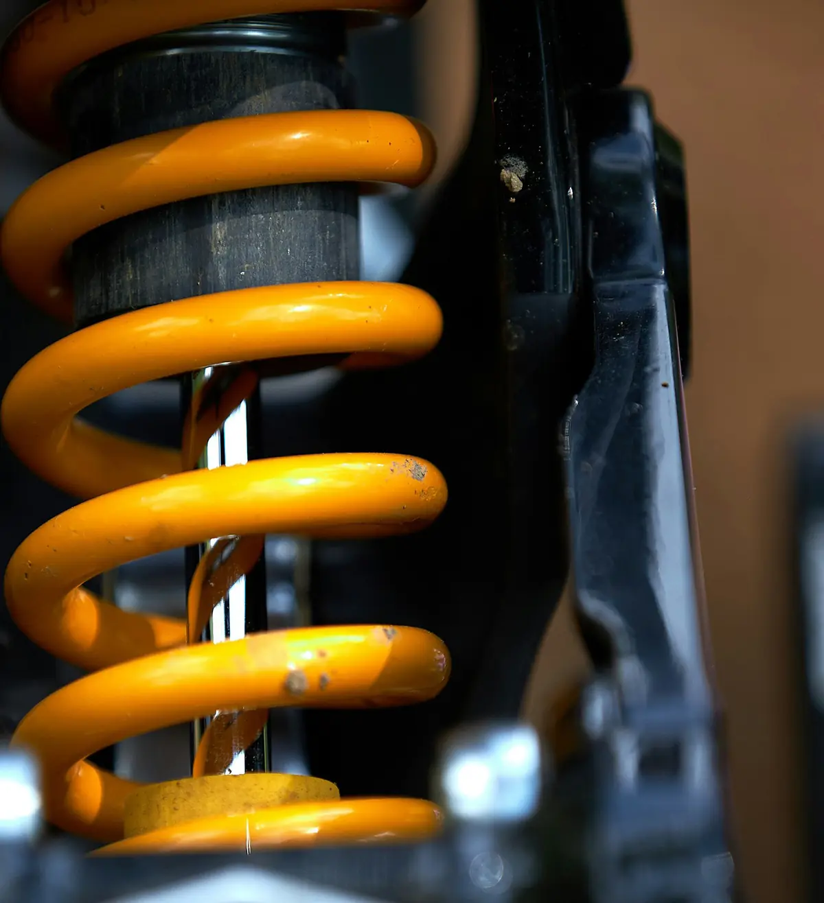 Bilstein coilover fitted to a Ford Transit Custom