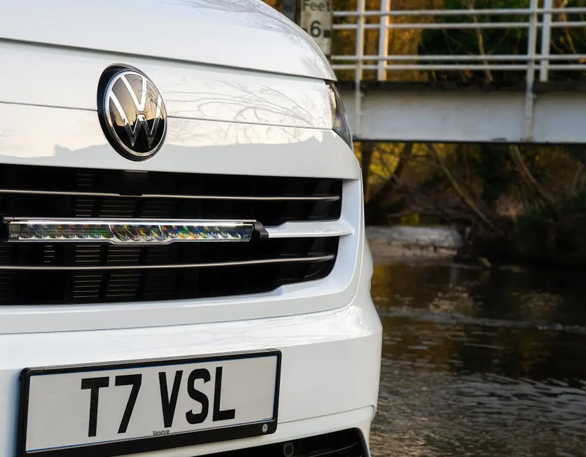 VW Transporter with Lazer slim LED grille
